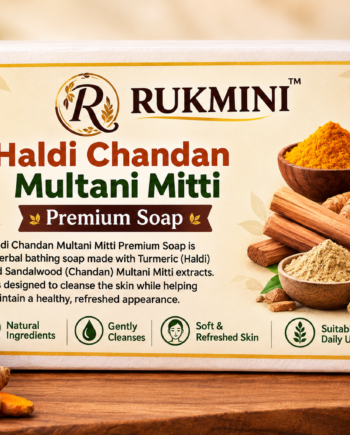 Rukmini Haldi Chandan Multani Mitti Premium Soap