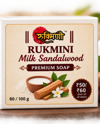 Rukmini Milk Sandalwood Premium Soap